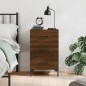 vidaXL Nachttisch Braun Eichen-Optik 40x40x66 cm Holzwerkstoff vidaXL Nachttisch Braun Eichen-Optik 40x40x66 cm Holzwerkstoff