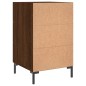 vidaXL Nachttisch Braun Eichen-Optik 40x40x66 cm Holzwerkstoff vidaXL Nachttisch Braun Eichen-Optik 40x40x66 cm Holzwerkstoff