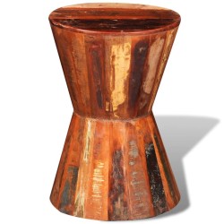 vidaXL Hocker Altholz Massivholz