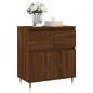 vidaXL Sideboard Braun Eichen-Optik 60x35x70 cm Holzwerkstoff vidaXL Sideboard Braun Eichen-Optik 60x35x70 cm Holzwerkstoff