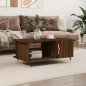 vidaXL Couchtisch Braun Eichen-Optik 90x50x40 cm Holzwerkstoff vidaXL Couchtisch Braun Eichen-Optik 90x50x40 cm Holzwerkstoff