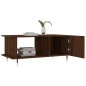 vidaXL Couchtisch Braun Eichen-Optik 90x50x40 cm Holzwerkstoff vidaXL Couchtisch Braun Eichen-Optik 90x50x40 cm Holzwerkstoff