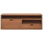vidaXL TV-Schrank 110x30x40 cm Teak Massivholz vidaXL TV-Schrank 110x30x40 cm Teak Massivholz