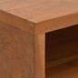 vidaXL TV-Schrank 110x30x40 cm Teak Massivholz vidaXL TV-Schrank 110x30x40 cm Teak Massivholz