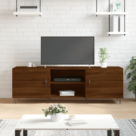 vidaXL TV-Schrank Braun Eichen-Optik 150x30x50 cm Holzwerkstoff