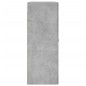 Wandschränke 2 Stk. Betongrau Holzwerkstoff Wandschränke 2 Stk. Betongrau Holzwerkstoff