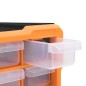 vidaXL Multi-Schubladen-Organizer mit 39 Schubladen 38x16x47 cm vidaXL Multi-Schubladen-Organizer mit 39 Schubladen 38x16x47 cm
