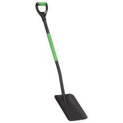 vidaXL Gartenschaufel D-Griff Stahl