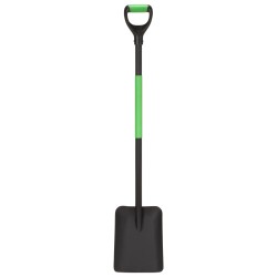 vidaXL Gartenschaufel D-Griff Stahl