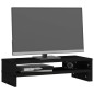 vidaXL Monitorständer Schwarz (52-101)x22x14 cm Massivholz Kiefer vidaXL Monitorständer Schwarz (52-101)x22x14 cm Massivholz Kiefer