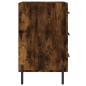 vidaXL Nachttisch Räuchereiche 40x40x66 cm Holzwerkstoff vidaXL Nachttisch Räuchereiche 40x40x66 cm Holzwerkstoff