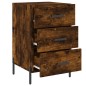 vidaXL Nachttisch Räuchereiche 40x40x66 cm Holzwerkstoff vidaXL Nachttisch Räuchereiche 40x40x66 cm Holzwerkstoff
