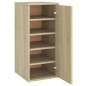 vidaXL Schuhschrank Sonoma-Eiche 32x35x70 cm Holzwerkstoff vidaXL Schuhschrank Sonoma-Eiche 32x35x70 cm Holzwerkstoff