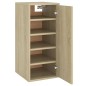 vidaXL Schuhschrank Sonoma-Eiche 32x35x70 cm Holzwerkstoff vidaXL Schuhschrank Sonoma-Eiche 32x35x70 cm Holzwerkstoff