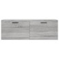 vidaXL Wandschrank Grau Sonoma 100x36,5x35 cm Holzwerkstoff vidaXL Wandschrank Grau Sonoma 100x36,5x35 cm Holzwerkstoff