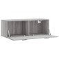 vidaXL Wandschrank Grau Sonoma 100x36,5x35 cm Holzwerkstoff vidaXL Wandschrank Grau Sonoma 100x36,5x35 cm Holzwerkstoff