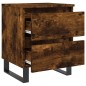 vidaXL Nachttische 2 Stk. Räuchereiche 40x35x50 cm Holzwerkstoff vidaXL Nachttische 2 Stk. Räuchereiche 40x35x50 cm Holzwerkstoff