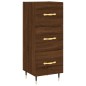 vidaXL Sideboard Braun Eichen-Optik 34,5x34x90 cm Holzwerkstoff vidaXL Sideboard Braun Eichen-Optik 34,5x34x90 cm Holzwerkstoff