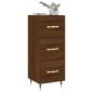 vidaXL Sideboard Braun Eichen-Optik 34,5x34x90 cm Holzwerkstoff vidaXL Sideboard Braun Eichen-Optik 34,5x34x90 cm Holzwerkstoff