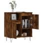 vidaXL Sideboard Räuchereiche 60x35x70 cm Holzwerkstoff vidaXL Sideboard Räuchereiche 60x35x70 cm Holzwerkstoff