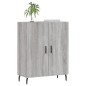 vidaXL Sideboard Grau Sonoma 69,5x34x90 cm Holzwerkstoff vidaXL Sideboard Grau Sonoma 69,5x34x90 cm Holzwerkstoff