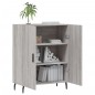 vidaXL Sideboard Grau Sonoma 69,5x34x90 cm Holzwerkstoff vidaXL Sideboard Grau Sonoma 69,5x34x90 cm Holzwerkstoff