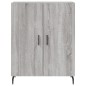 vidaXL Sideboard Grau Sonoma 69,5x34x90 cm Holzwerkstoff vidaXL Sideboard Grau Sonoma 69,5x34x90 cm Holzwerkstoff