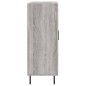 vidaXL Sideboard Grau Sonoma 69,5x34x90 cm Holzwerkstoff vidaXL Sideboard Grau Sonoma 69,5x34x90 cm Holzwerkstoff