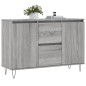 vidaXL Sideboard Grau Sonoma 104x35x70 cm Holzwerkstoff vidaXL Sideboard Grau Sonoma 104x35x70 cm Holzwerkstoff