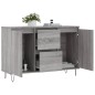 vidaXL Sideboard Grau Sonoma 104x35x70 cm Holzwerkstoff vidaXL Sideboard Grau Sonoma 104x35x70 cm Holzwerkstoff