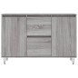 vidaXL Sideboard Grau Sonoma 104x35x70 cm Holzwerkstoff vidaXL Sideboard Grau Sonoma 104x35x70 cm Holzwerkstoff