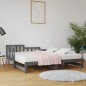 vidaXL Tagesbett Ausziehbar Grau 2x(80x200) cm Massivholz Kiefer vidaXL Tagesbett Ausziehbar Grau 2x(80x200) cm Massivholz Kiefer