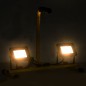 vidaXL LED-Fluter mit Handgriff 2x20 W Warmweiß vidaXL LED-Fluter mit Handgriff 2x20 W Warmweiß