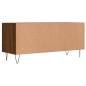 vidaXL TV-Schrank Braun Eichen-Optik 100x34,5x44,5 cm Holzwerkstoff vidaXL TV-Schrank Braun Eichen-Optik 100x34,5x44,5 cm Holzwerkstoff