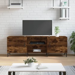 vidaXL TV-Schrank Räuchereiche 150x30x50 cm Holzwerkstoff