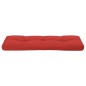 Palettenkissen Rot 120x40x12 cm Stoff Palettenkissen Rot 120x40x12 cm Stoff
