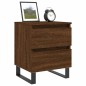 vidaXL Nachttische 2 Stk. Braun Eichen-Optik 40x35x50 cm Holzwerkstoff vidaXL Nachttische 2 Stk. Braun Eichen-Optik 40x35x50 cm Holzwerkstoff