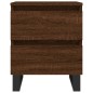 vidaXL Nachttische 2 Stk. Braun Eichen-Optik 40x35x50 cm Holzwerkstoff vidaXL Nachttische 2 Stk. Braun Eichen-Optik 40x35x50 cm Holzwerkstoff
