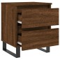 vidaXL Nachttische 2 Stk. Braun Eichen-Optik 40x35x50 cm Holzwerkstoff vidaXL Nachttische 2 Stk. Braun Eichen-Optik 40x35x50 cm Holzwerkstoff
