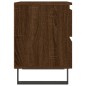 vidaXL Nachttische 2 Stk. Braun Eichen-Optik 40x35x50 cm Holzwerkstoff vidaXL Nachttische 2 Stk. Braun Eichen-Optik 40x35x50 cm Holzwerkstoff