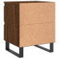 vidaXL Nachttische 2 Stk. Braun Eichen-Optik 40x35x50 cm Holzwerkstoff vidaXL Nachttische 2 Stk. Braun Eichen-Optik 40x35x50 cm Holzwerkstoff