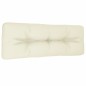 vidaXL Palettenkissen Creme 120x40x12 cm Stoff vidaXL Palettenkissen Creme 120x40x12 cm Stoff