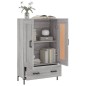 vidaXL Highboard Grau Sonoma 69,5x31x115 cm Holzwerkstoff vidaXL Highboard Grau Sonoma 69,5x31x115 cm Holzwerkstoff