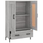 vidaXL Highboard Grau Sonoma 69,5x31x115 cm Holzwerkstoff vidaXL Highboard Grau Sonoma 69,5x31x115 cm Holzwerkstoff