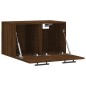 vidaXL Wandschrank Braun Eichen-Optik 60x36,5x35cm Holzwerkstoff vidaXL Wandschrank Braun Eichen-Optik 60x36,5x35cm Holzwerkstoff