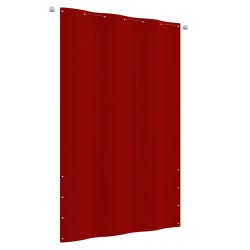 vidaXL Balkon-Sichtschutz Rot 140x240 cm Oxford-Gewebe
