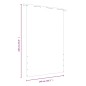 vidaXL Balkon-Sichtschutz Rot 140x240 cm Oxford-Gewebe vidaXL Balkon-Sichtschutz Rot 140x240 cm Oxford-Gewebe