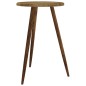vidaXL Bistrotisch Dunkelbraun Ø50x76 cm MDF und Eisen vidaXL Bistrotisch Dunkelbraun Ø50x76 cm MDF und Eisen