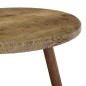 vidaXL Bistrotisch Dunkelbraun Ø50x76 cm MDF und Eisen vidaXL Bistrotisch Dunkelbraun Ø50x76 cm MDF und Eisen