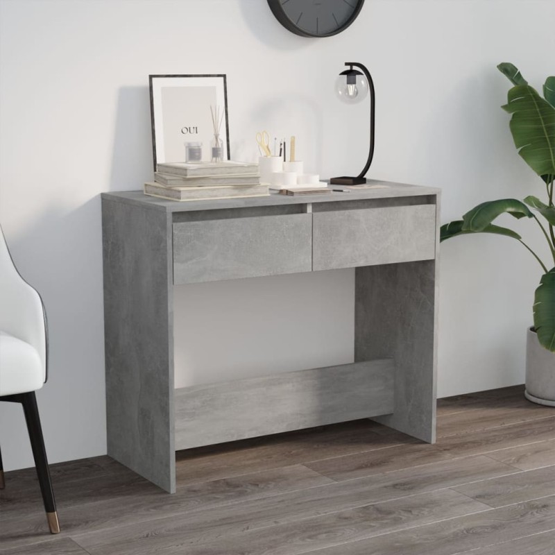 vidaXL Konsolentisch Betongrau 89x41x76,5 cm Holzwerkstoff vidaXL Konsolentisch Betongrau 89x41x76,5 cm Holzwerkstoff